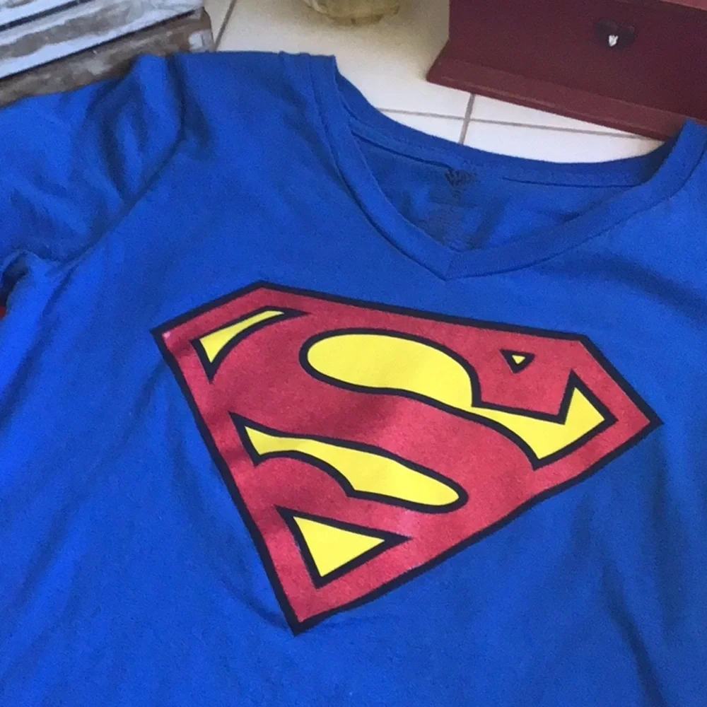 ‘Super Girl’ Long Tee w/Red Cape